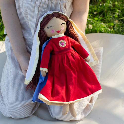 The "Immaculate Heart of Mary" Rag Doll