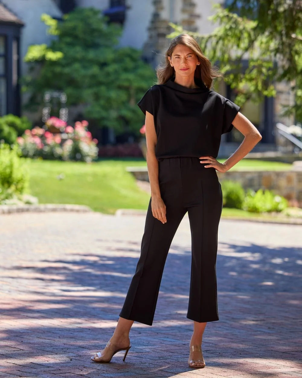The "Gracie" Firm Ponte Pant by Jude Connally
