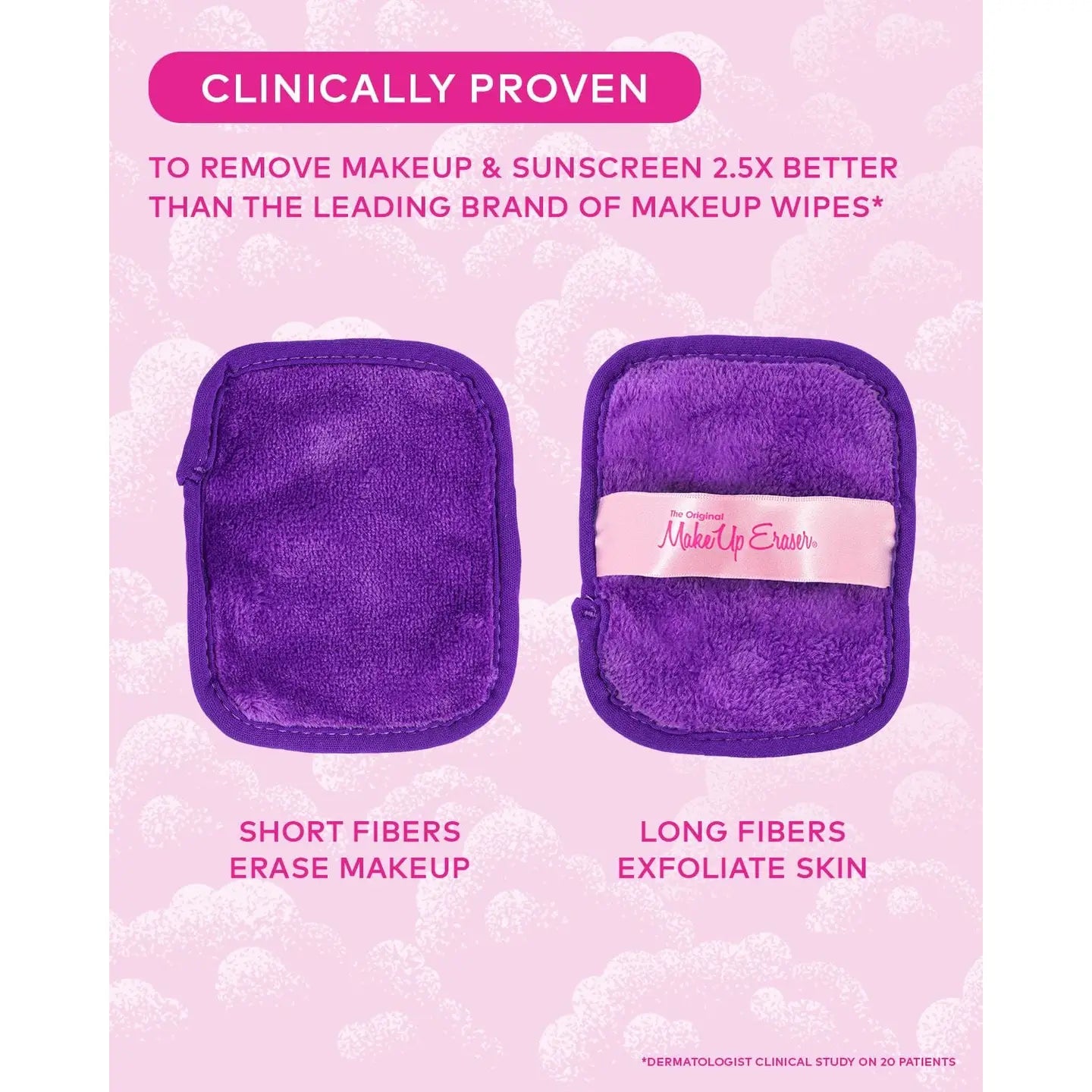 The "Queen Purple" 7 Day MakeUp Eraser Set