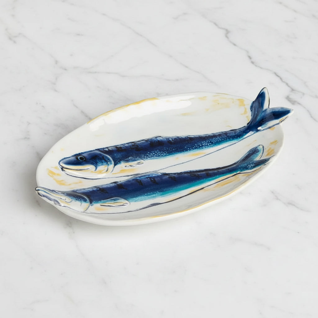 The "Blue Fish" Plate