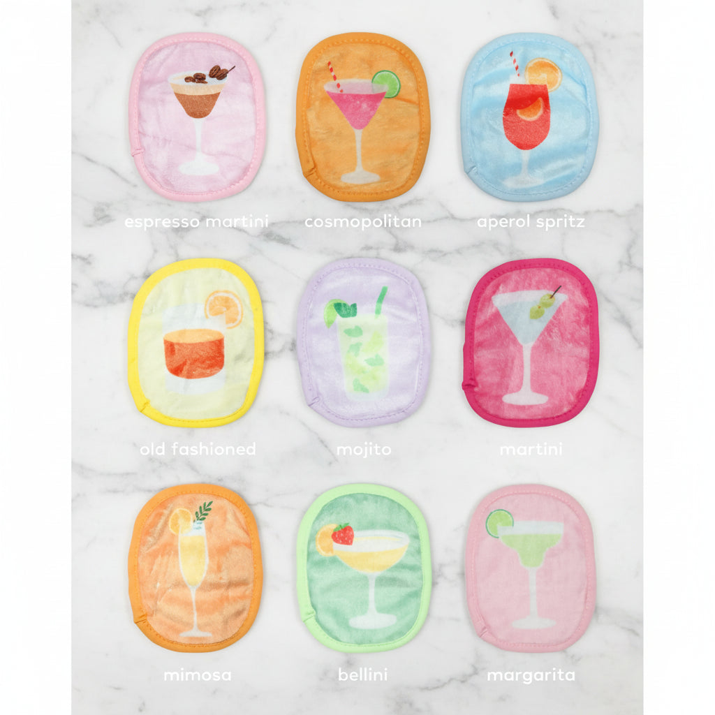 The "Happy Hour 14-Day Gift Set" Makeup Eraser