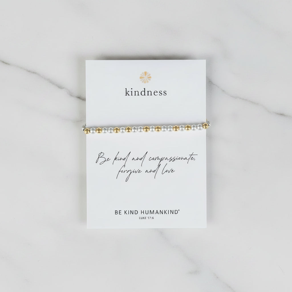 The "Kindness" Morse Code Bracelet by My Saint My Hero