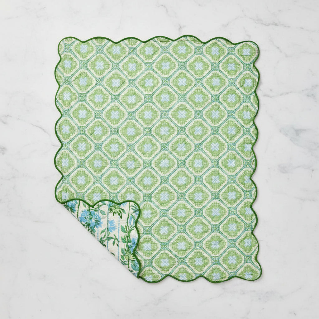 The "Swayin in the Breeze" Reversible Throw by Lilly Pulitzer
