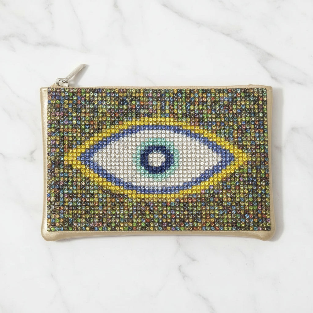 The "Evil Eye" Pave Pouch
