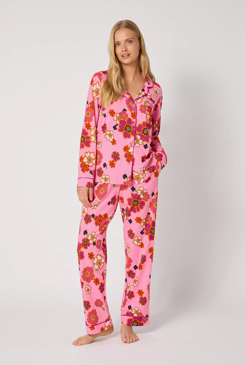The "BedHead x Trina Turk Resort Floral" Classic Jammies by BedHead