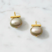 The "Statement Making Large Pebble" Earrings by CC & Co Catherine Canino