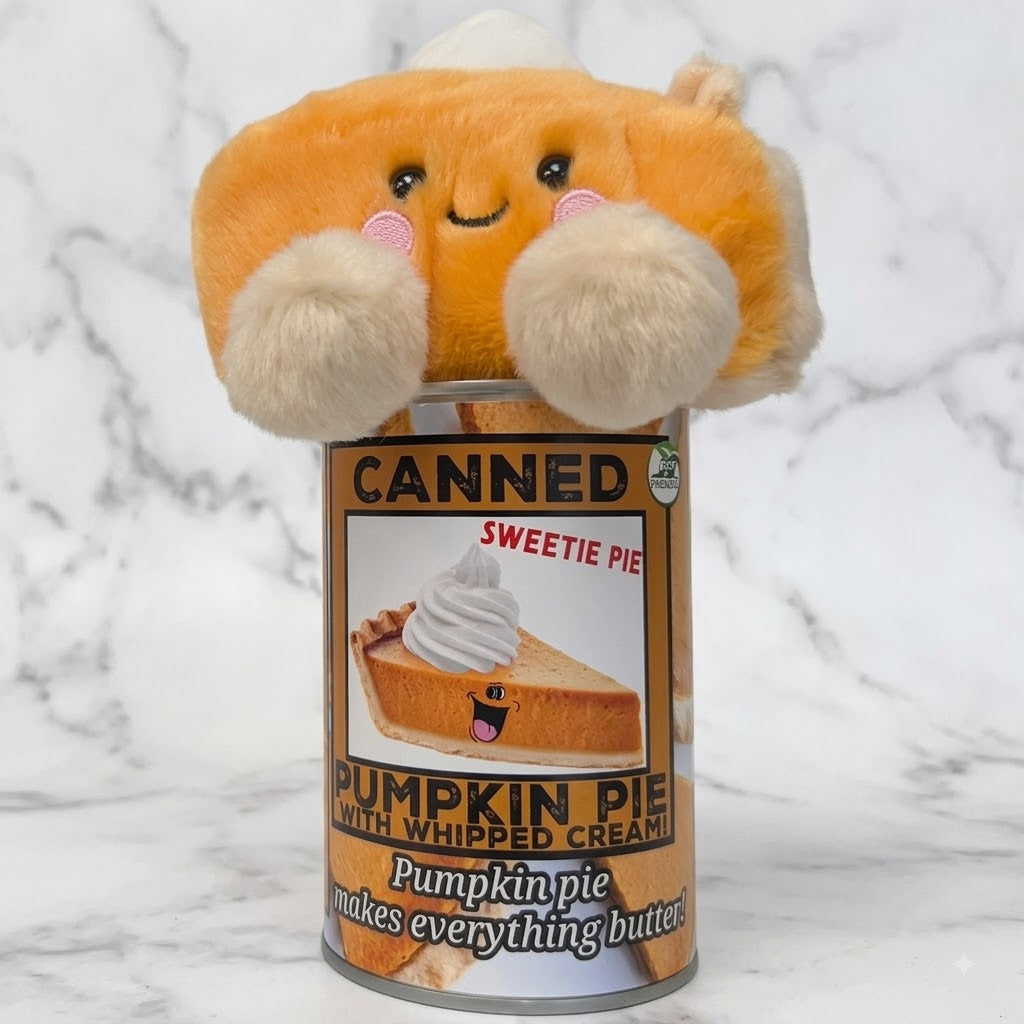 The "Canned Pumpkin Pie" Plush