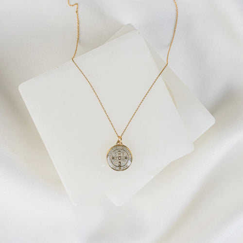 The "Jubilee Medal of Saint Benedict" Necklace by My Saint My Hero