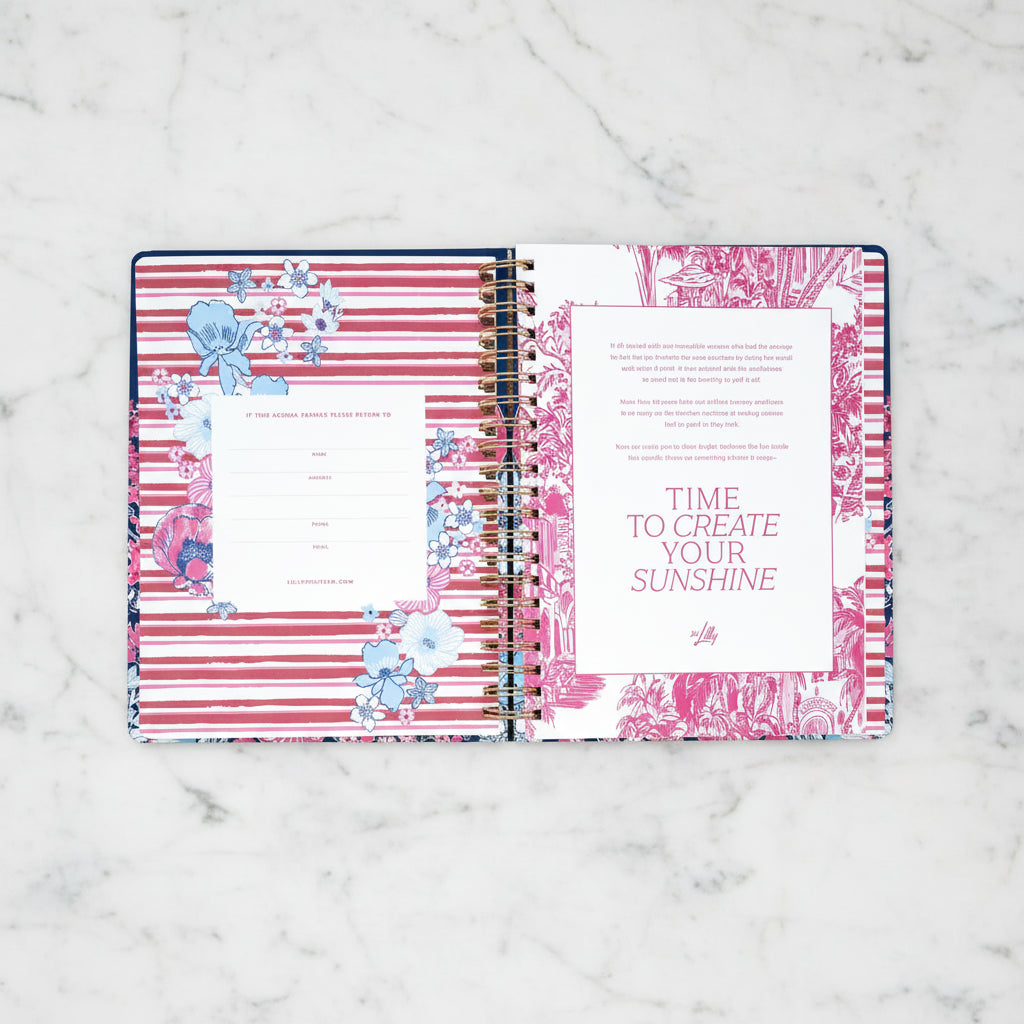 The "Jumbo 17 Month Agenda 2026/2027" by Lilly Pulitzer