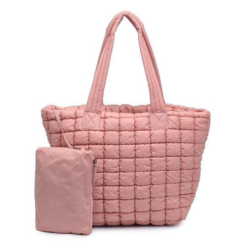 The "Breakaway" Quilted Puffer Tote