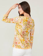 The "Ollie Garden" Island Fringe Top by Spartina 449