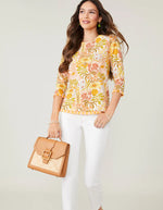 The "Ollie Garden" Island Fringe Top by Spartina 449