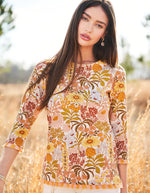 The "Ollie Garden" Island Fringe Top by Spartina 449