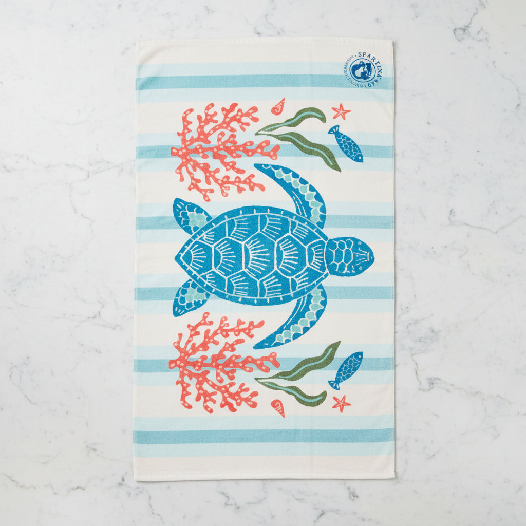 The "Sea Turtle" Beach Towel by Spartina 449