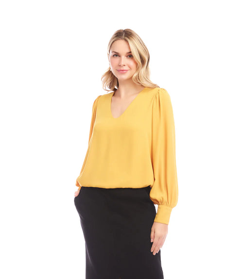 The "Goldie" Puff Sleeve Top