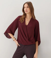 The "Wine" Bracelet Sleeve Top