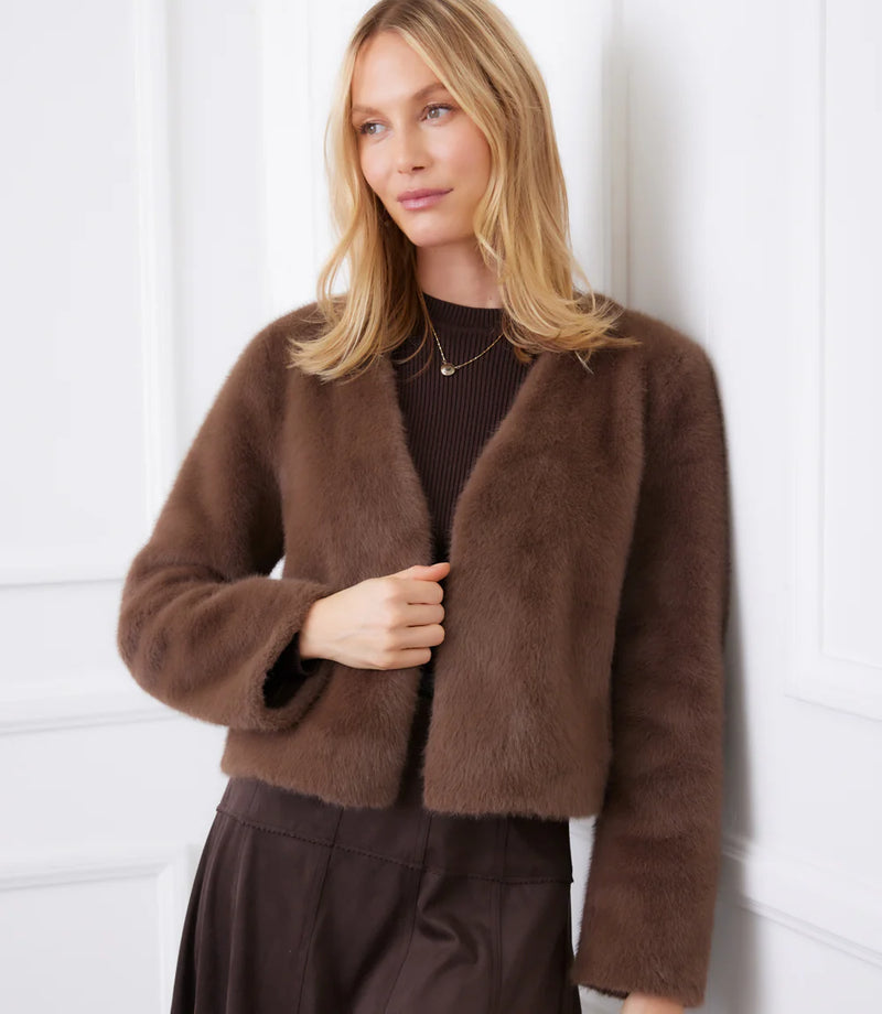 The "Reversible" Faux Fur Jacket