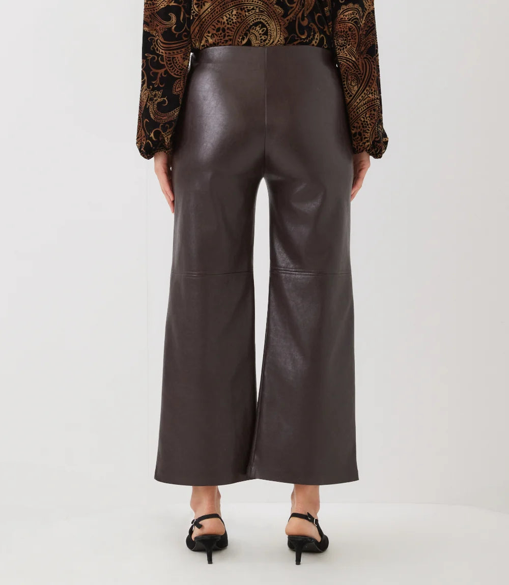 The "Chocolate" Faux Leather Pant