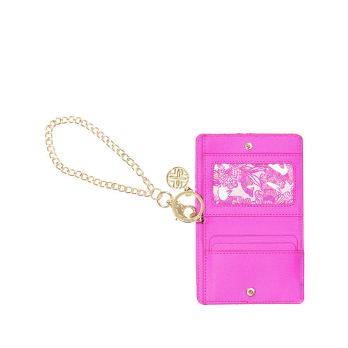 The “Unforgettable Pink” Snap Card Case by Lilly Pulitzer