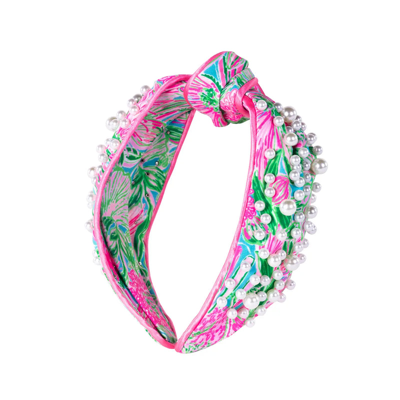 The "Coming in Hot" Headband by Lilly Pulitzer