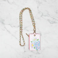 The "Lilly Garden" Zip Lanyard ID by Lilly Pulitzer