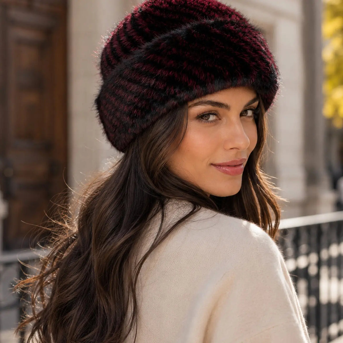 The "Donatella" Faux Fur Hat