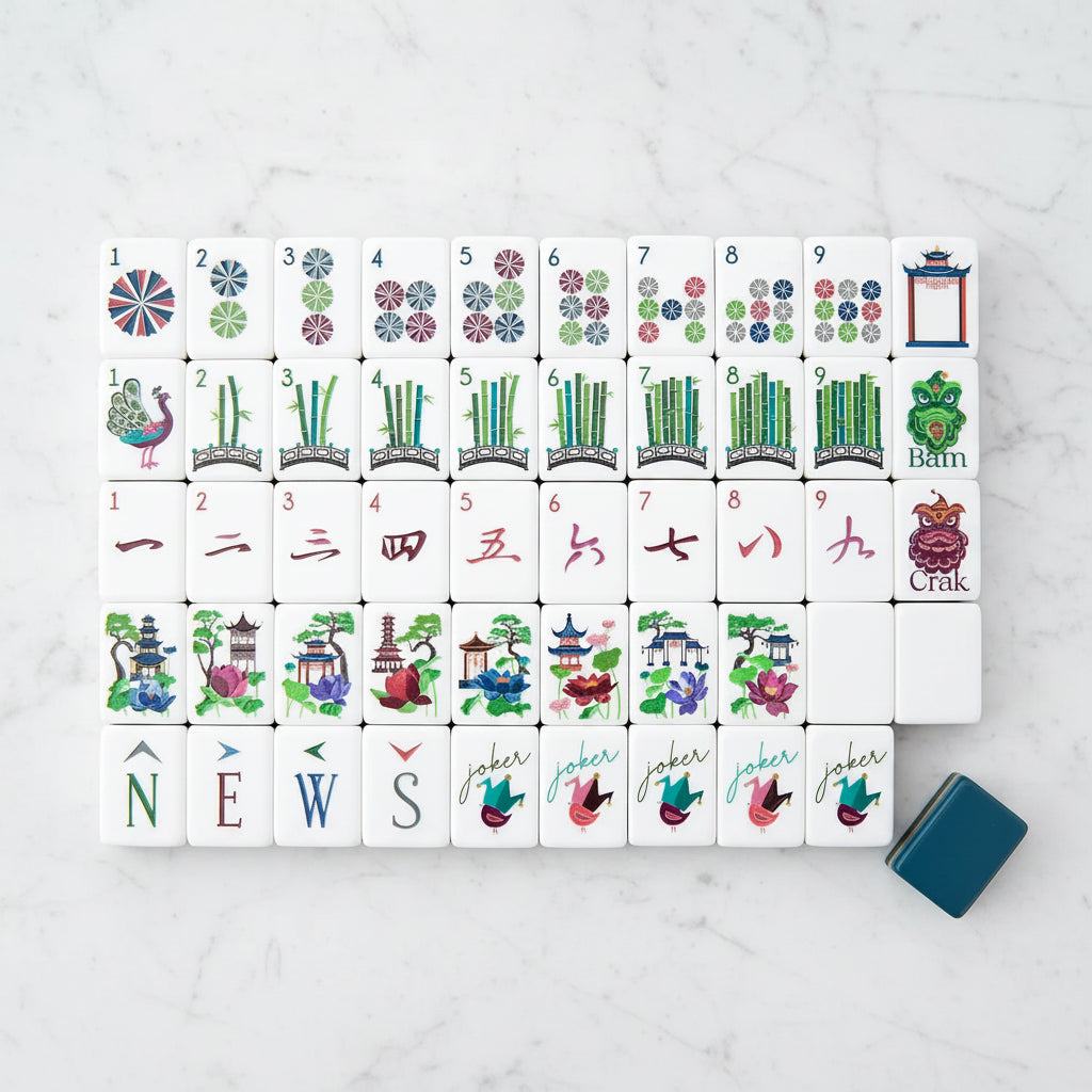 The "Gatsby" Mahjong Tiles by Oh My Mahjong