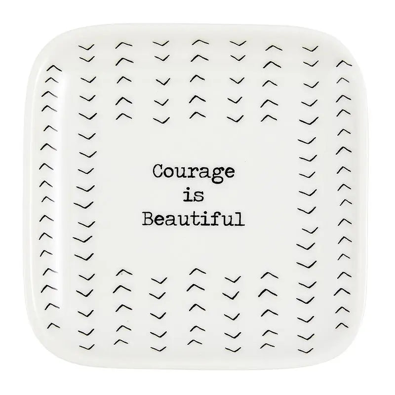 The "Courage is Beautiful" Trinket Dish