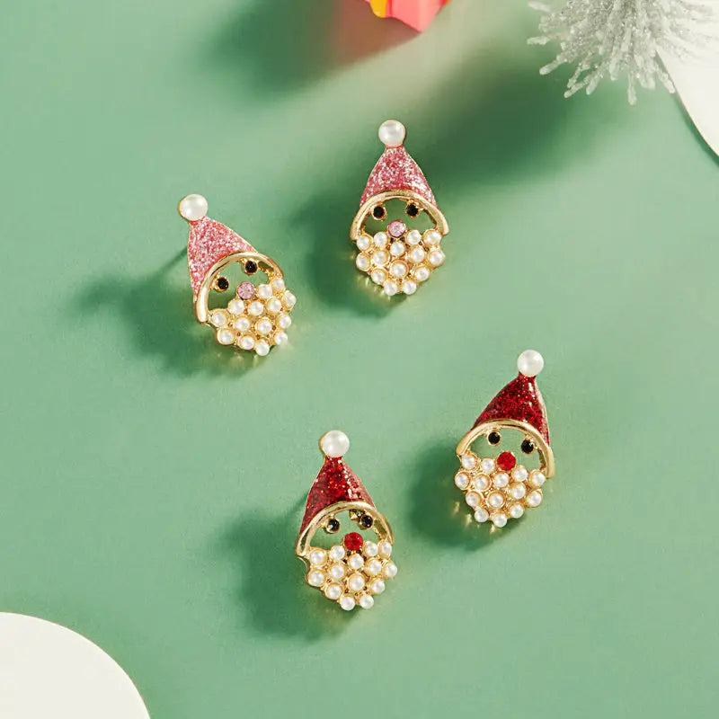 The "Santa" Earrings