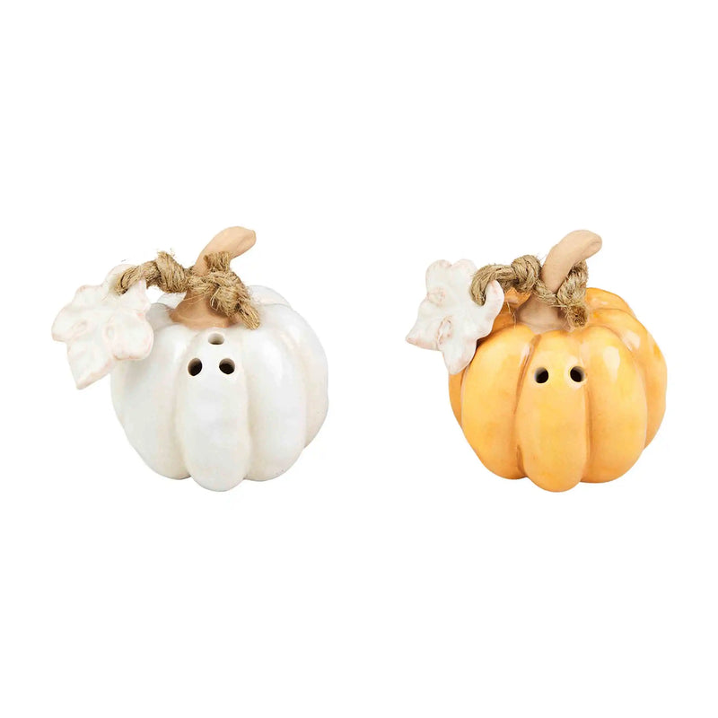 The "Gather Together Pumpkins" Salt and Pepper Shakers