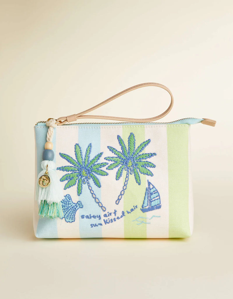 The "Overboard Stripe" Carina Wristlet by Spartina 449