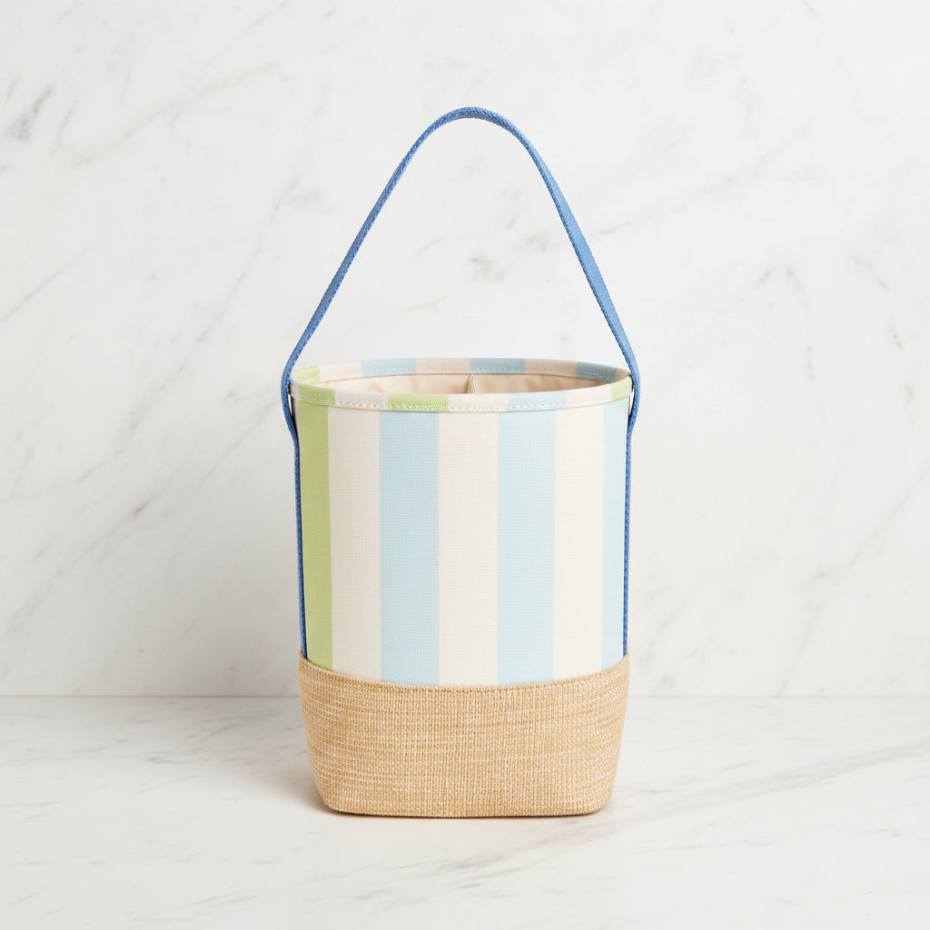 The "Overboard Stripe" Double Wine Caddy by Spartina 449