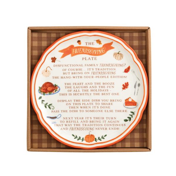 The "Friendsgiving" Plate