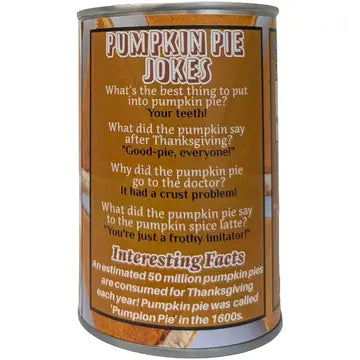The "Canned Pumpkin Pie" Plush
