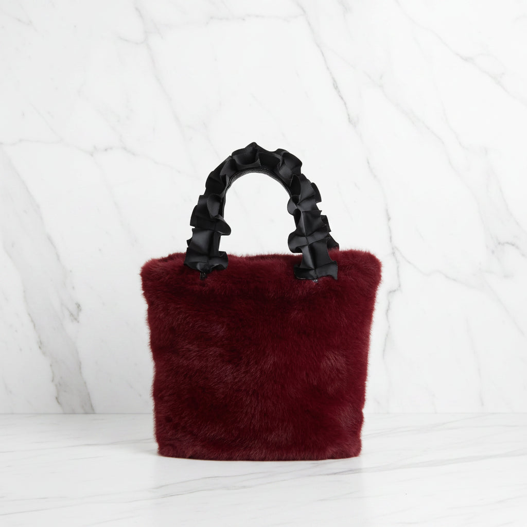 The "Larsa" Faux Fur Handbag