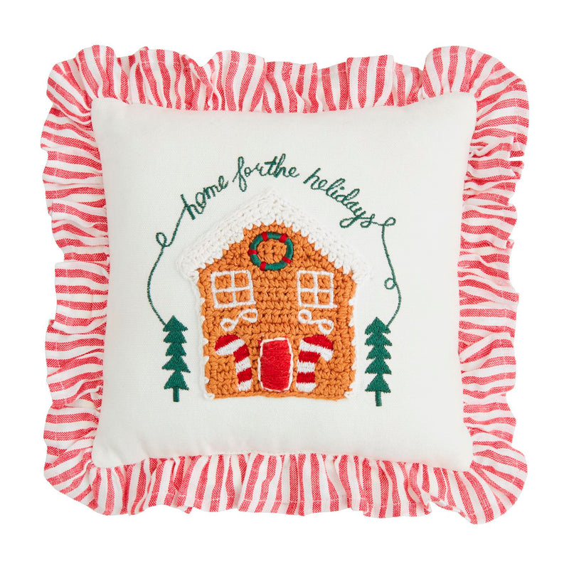 The "Christmas Crochet" Mini Pillow