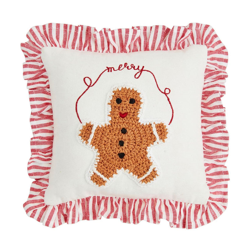 The "Christmas Crochet" Mini Pillow