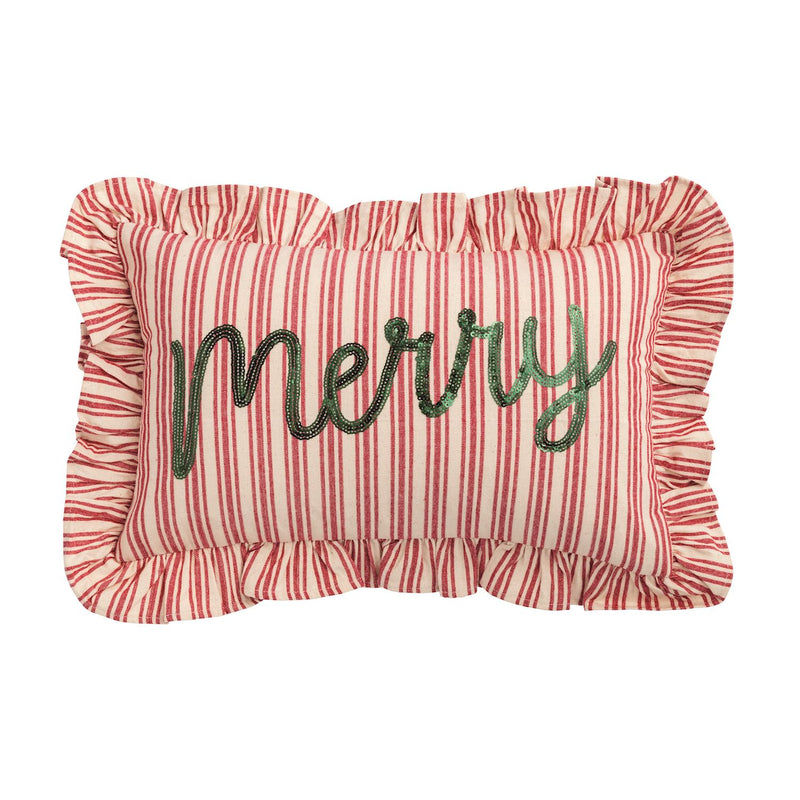 The "Sequin Holiday" Pillow