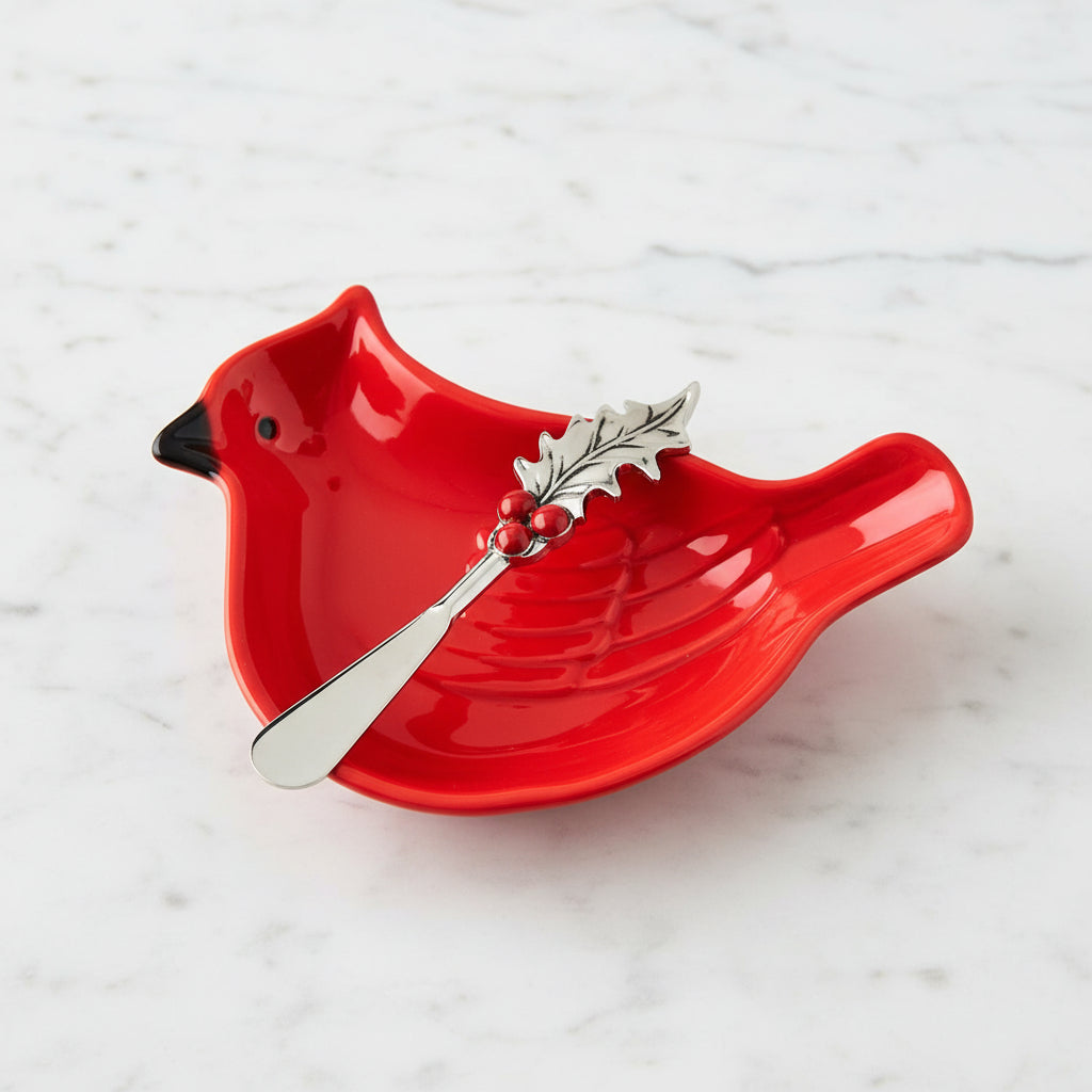 The "Cardinal" Tidbit Dish