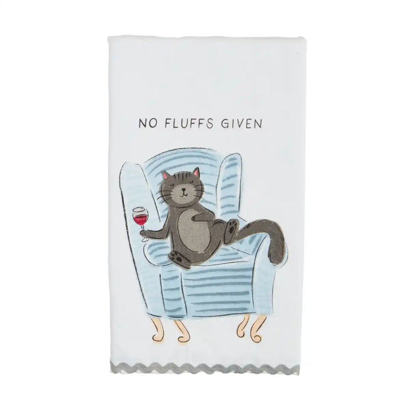 The "Cat Lover" Dish Towel