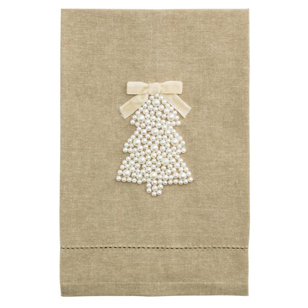 The "Pearlized" Christmas Decorative Towel