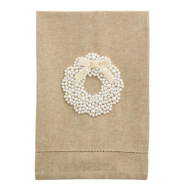 The "Pearlized" Christmas Decorative Towel