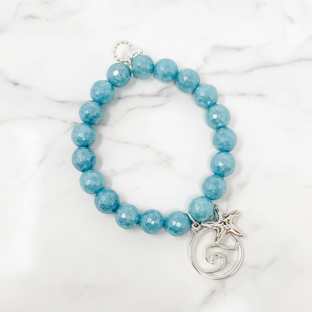 The "Wave and Starfish "Bracelet