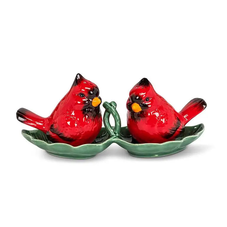 The "Cardinal" Salt and Pepper Shakers