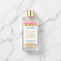 The "Matches" Bottle