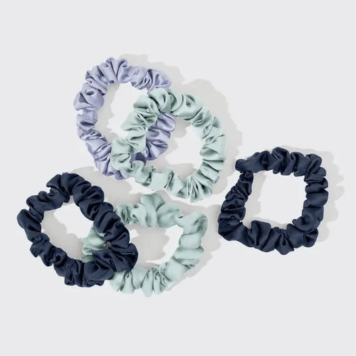The "Ruched Satin" Scrunchies