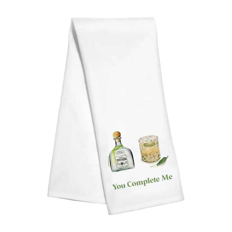 The "You Complete Me" Dish Towel