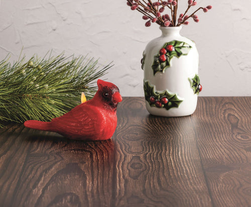 The "Cardinal" Flameless Candle