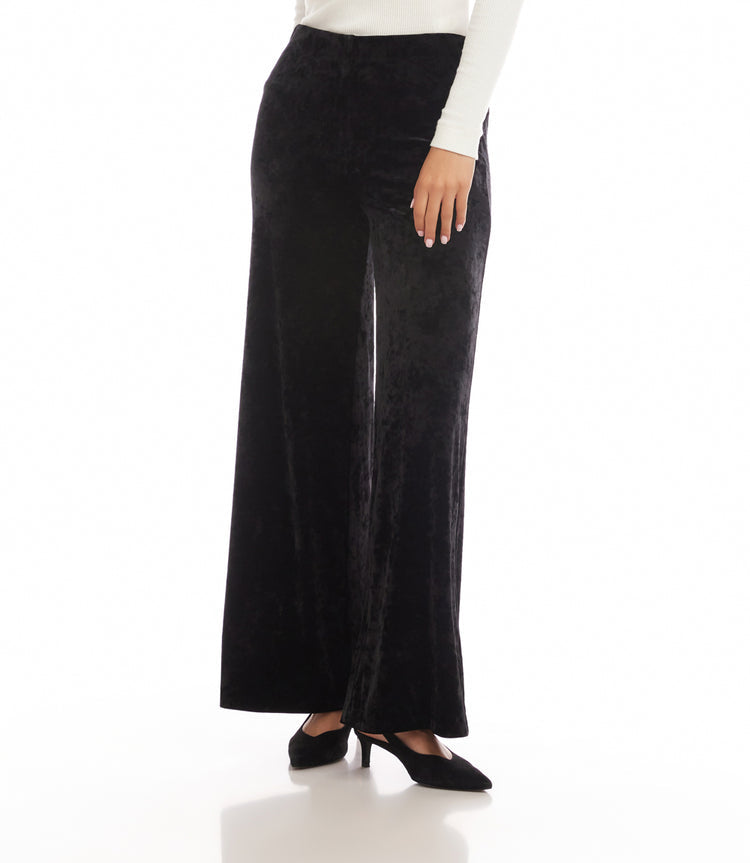 The “Black” Crushed Velvet Pants
