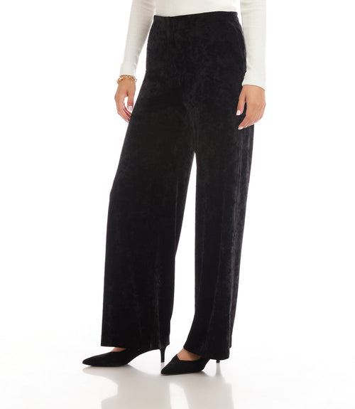 The “Black” Crushed Velvet Pants